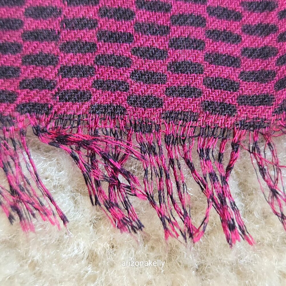 Coach Lightweight Burgundy Square Scarf Horse & Carriage - Picture 2 of 11